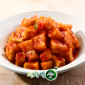 평창애 김치 깍두기 10kg 설렁탕 설렁탕집 국밥집 깍뚜기 무김치