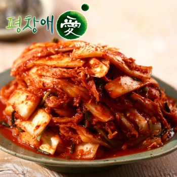 평창애맛집김치 썰은배추김치1kg 포기김치 생김치 배추김치 김치주문